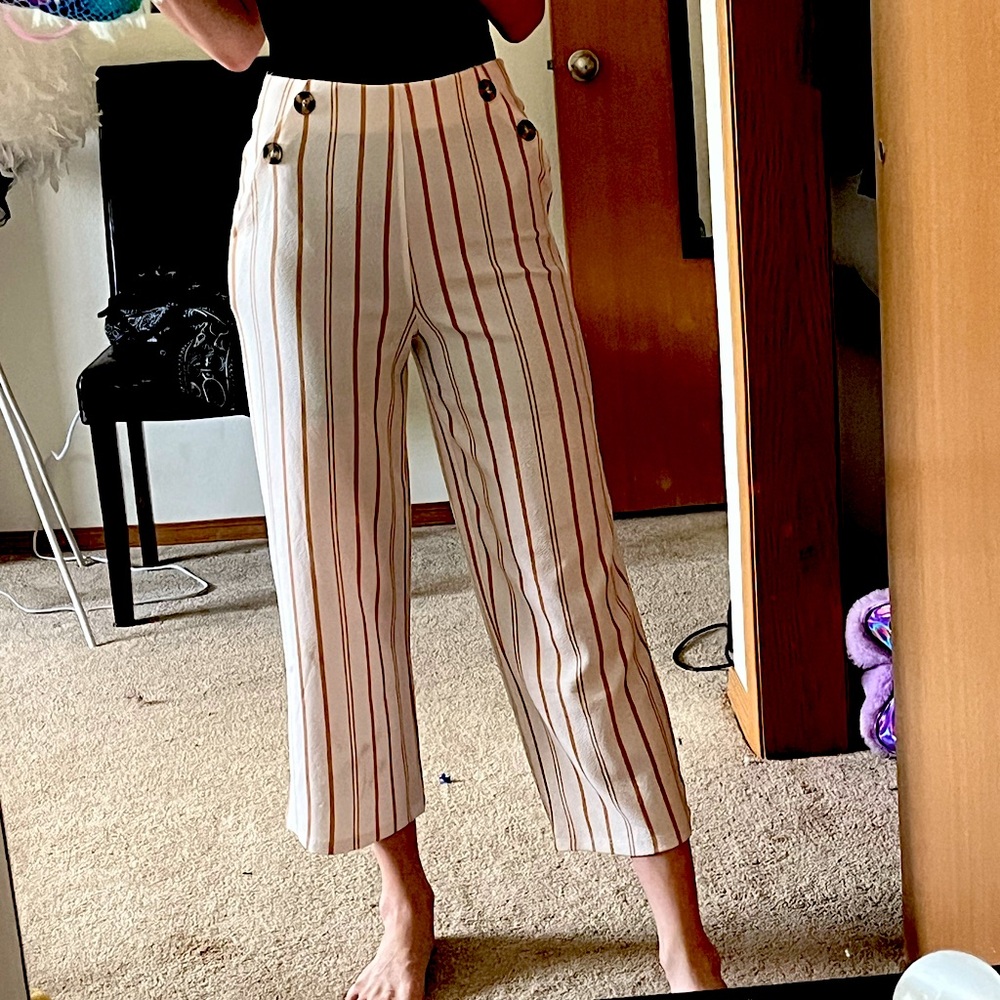 Derek heart striped pants